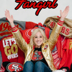 Tracy Sandler and San Francisco 49ers and 49ers Fan Girl