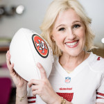 Tracy Sandler and San Francisco 49ers and 49ers Fan Girl