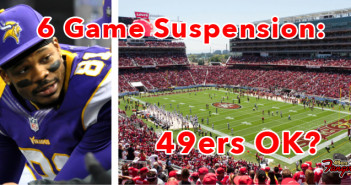 Jerome Simpson 6 Week Suspension: 49ers OK?