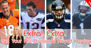 Extra! Extra! Get Your NFL Divisional Playoff Preview! (Video)